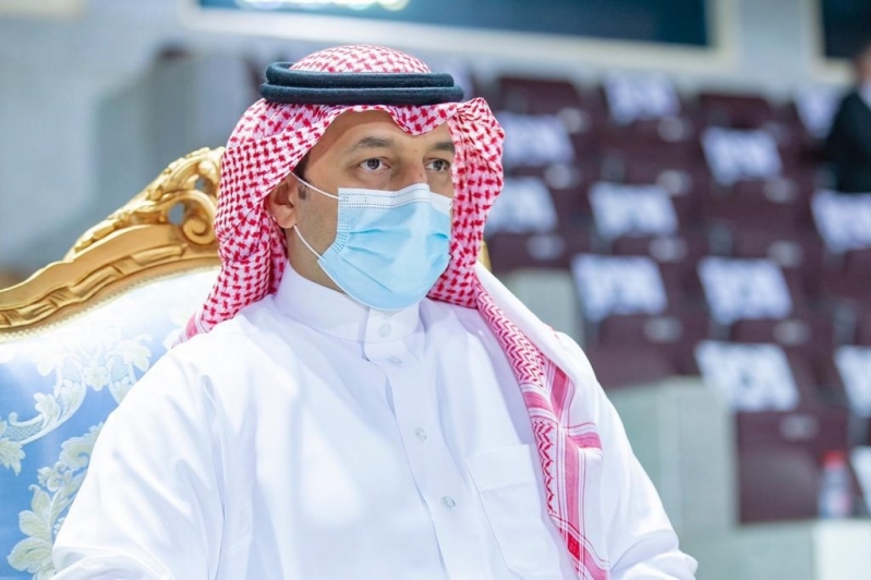 وزير الرياضة والمسحل يُتابعان ودية السعودية وجامايكا 5 ياسر المسحل في ودية السعودية وجامايكا
