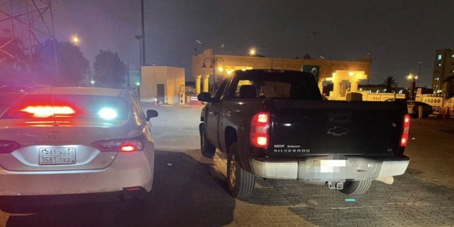 صورة القبض على مفحط حي النموذجية في الرياض