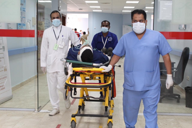 مستشفى القيصومة ينفذ فرضية حريق وهمي ‎ - المواطن