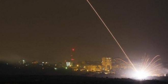 صورة الجيش الإسرائيلي: الصاروخ السوري الطائش لم يقترب من مفاعل ديمونة