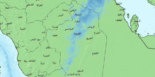 صورة الحصيني : أمطار متفاوتة وعواصف غبارية وقتية على هذه المدن