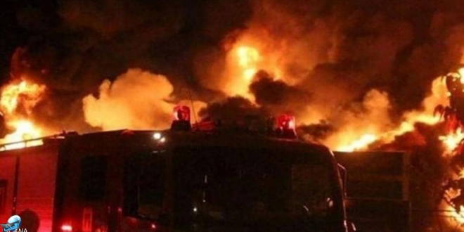 صورة مقتل 14 شخصًا جراء حريق في مستودع بالصين