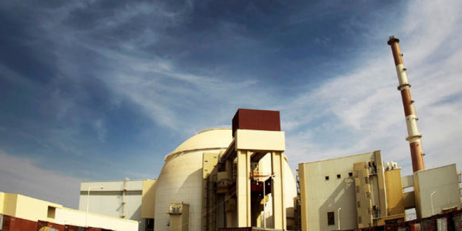 صورة إغلاق محطة بوشهر للطاقة النووية في إيران