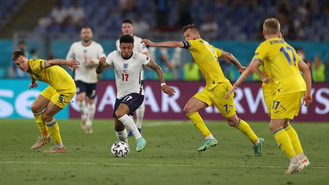 إنجلترا تصل لـ نصف نهائي اليورو برباعية في أوكرانيا 3 إنجلترا وأوكرانيا