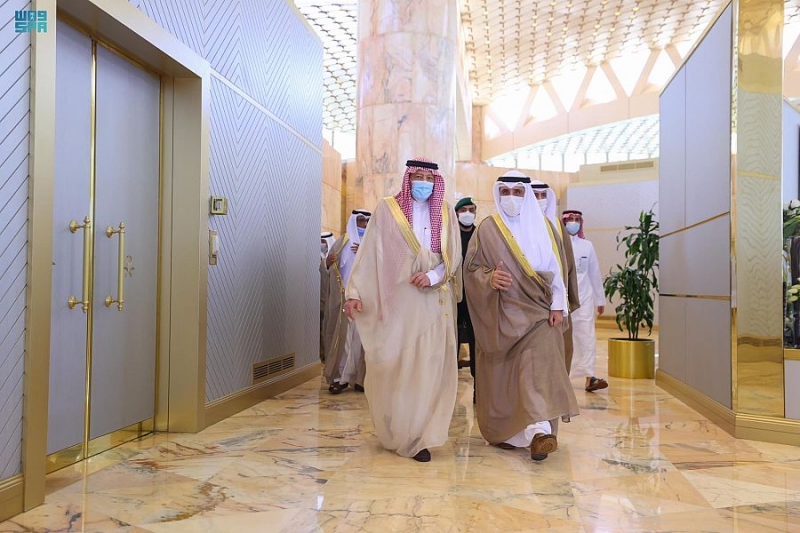الخريجي يستقبل وزيري خارجية البحرين والكويت  - المواطن